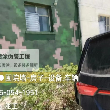 龙岩数码迷彩漆施工
